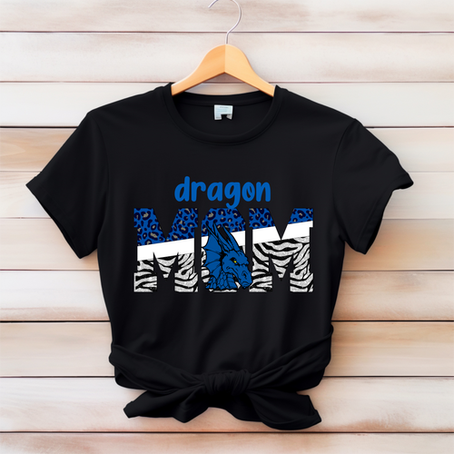Dragon mom softstyle tshirt - Marcum Custom Graphics