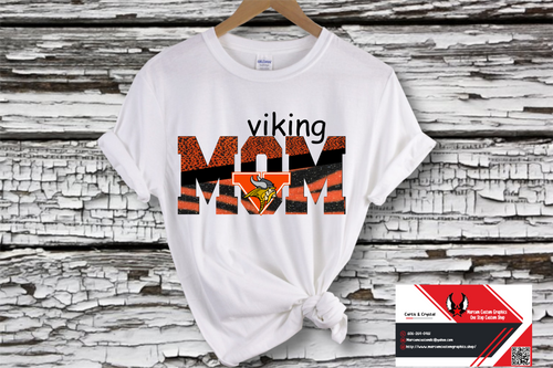 Viking mom softstyle tshirt - Marcum Custom Graphics
