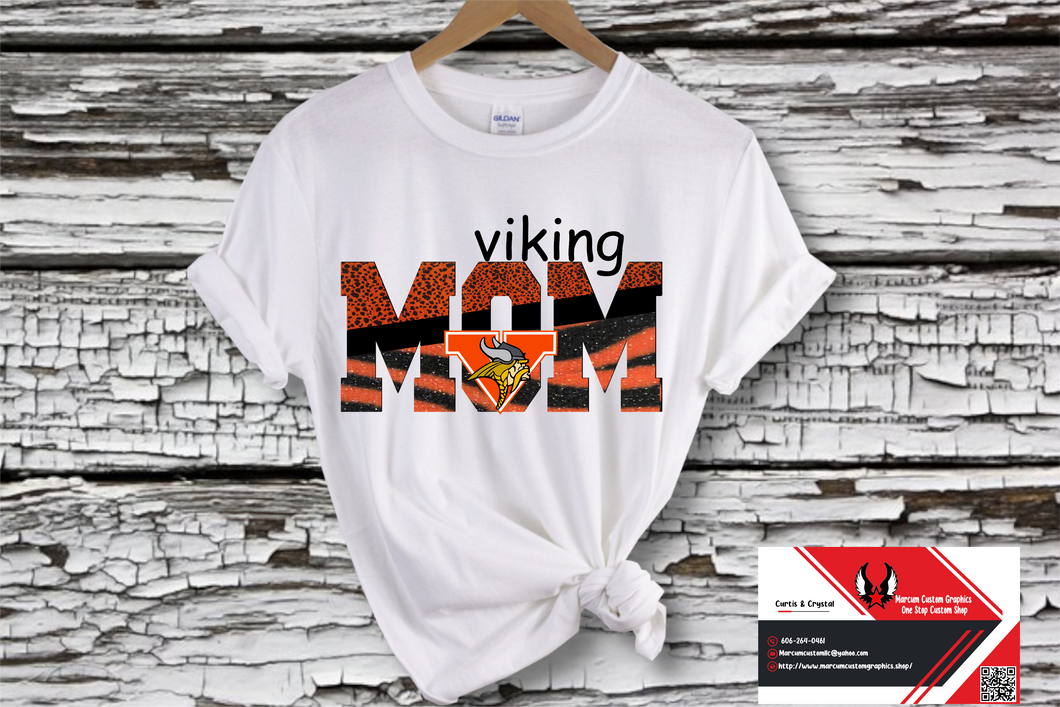 Viking mom softstyle tshirt - Marcum Custom Graphics
