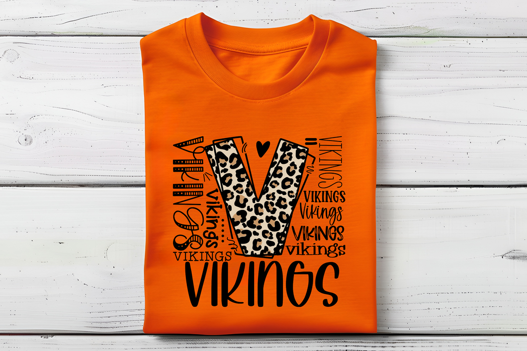 Vikings Orange Softstyle Tshirt