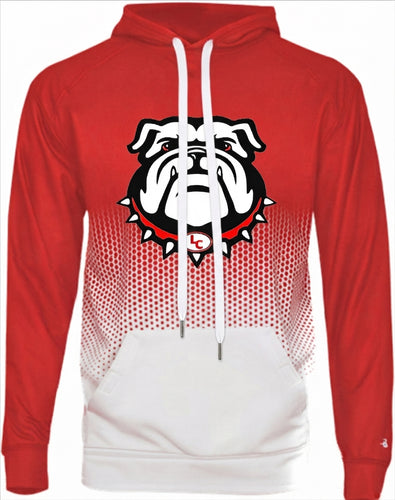 Bulldog Hex Polyester Hoodie