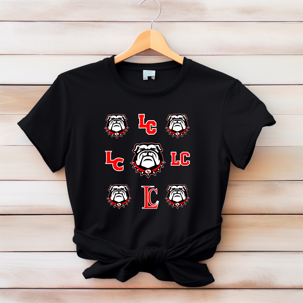 LC Bulldogs tshirt - Marcum Custom Graphics