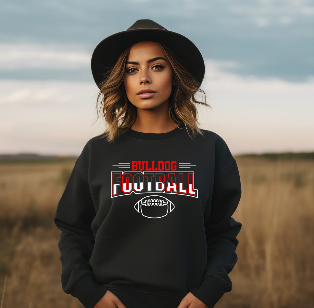 Bulldog Football Shirt - Marcum Custom Graphics