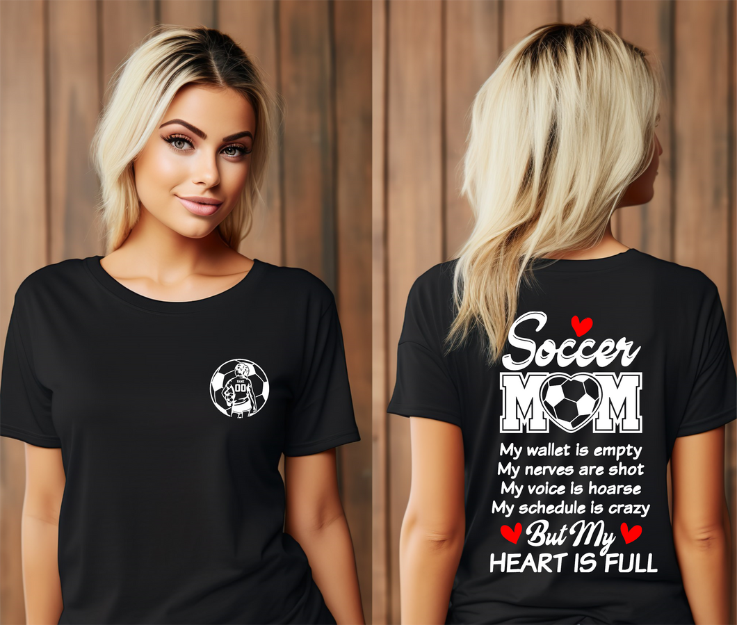 Personalized soccer mom sweater, hoodie, t  shirt (Copy) - Marcum Custom Graphics