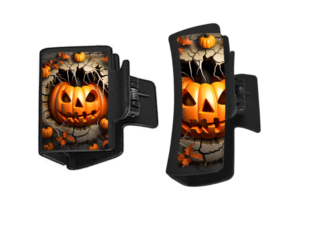 Halloween claw hair clip - Marcum Custom Graphics