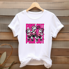Bulldogs Pink Out Tennis t-shirt - Marcum Custom Graphics