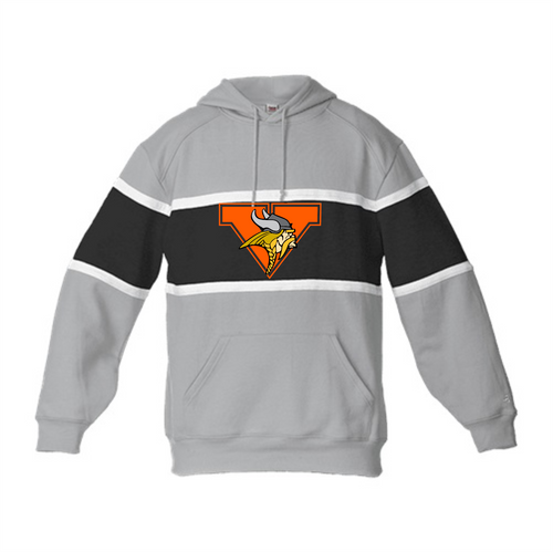 Fort Gay Vikings  Block Hooded Tshirt or Fleece Hoodie