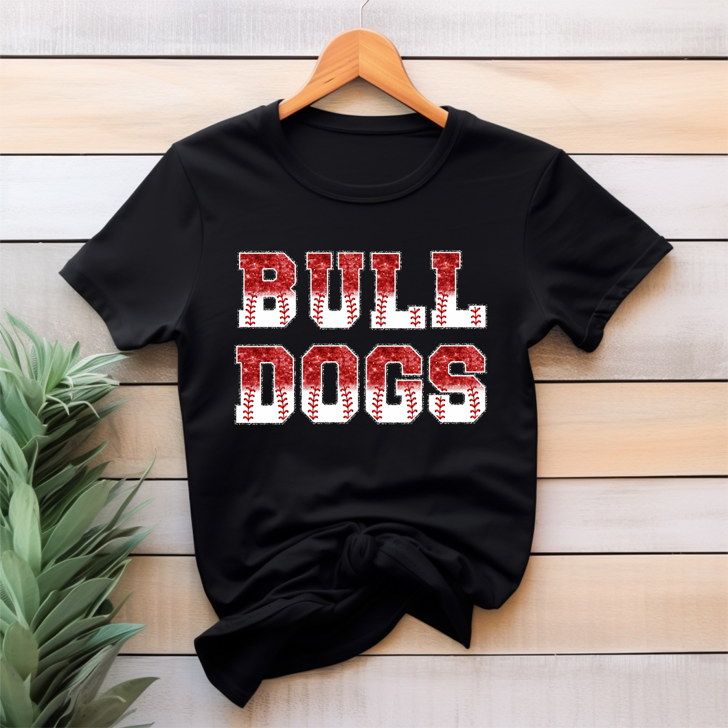 Bulldogs Baseball or Softball t-shirt