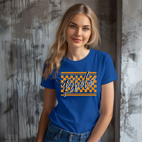 Rebels  Softstyle Tshirt - Marcum Custom Graphics