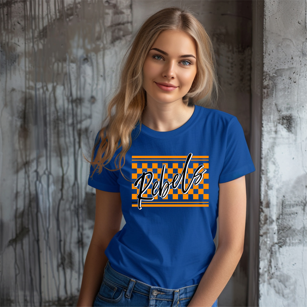 Rebels  Softstyle Tshirt - Marcum Custom Graphics