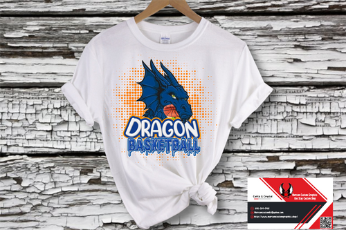 Fallsburg Dragons softstyle tshirt - Marcum Custom Graphics