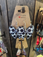 Sports Bow Earrings