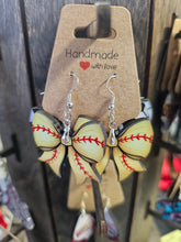 Sports Bow Earrings