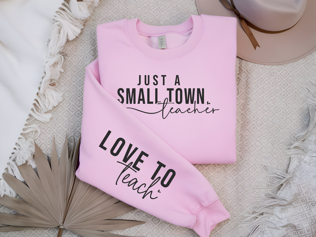 Small Town Teacher Shirt - Marcum Custom Graphics