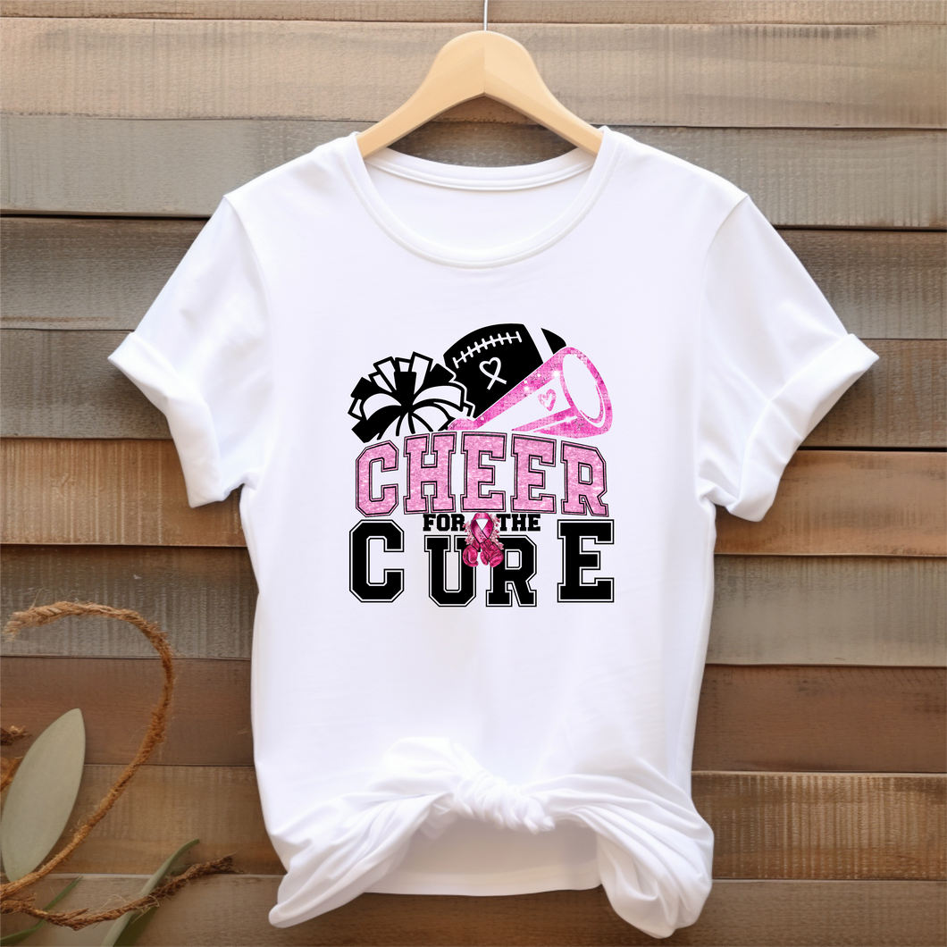 Cheer Pink Out Tshirt - Marcum Custom Graphics