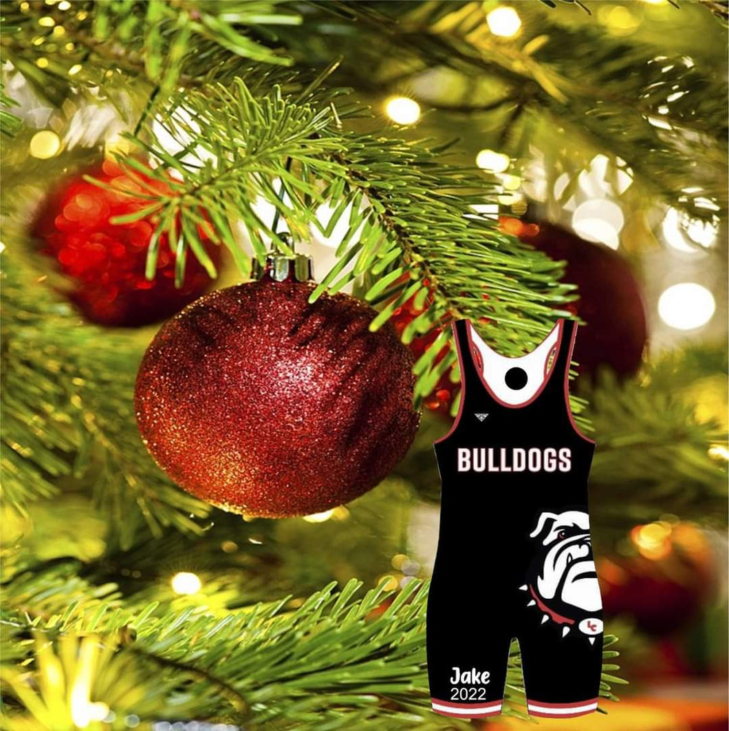 Wrestling ornament - Marcum Custom Graphics
