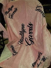Personalized baby blanket - Marcum Custom Graphics