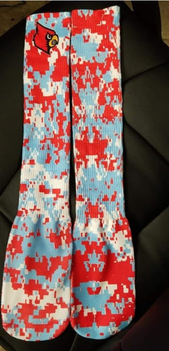 Cardinal socks - Marcum Custom Graphics