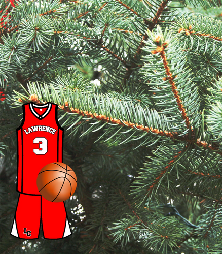 Bulldogs Basketball ornament - Marcum Custom Graphics